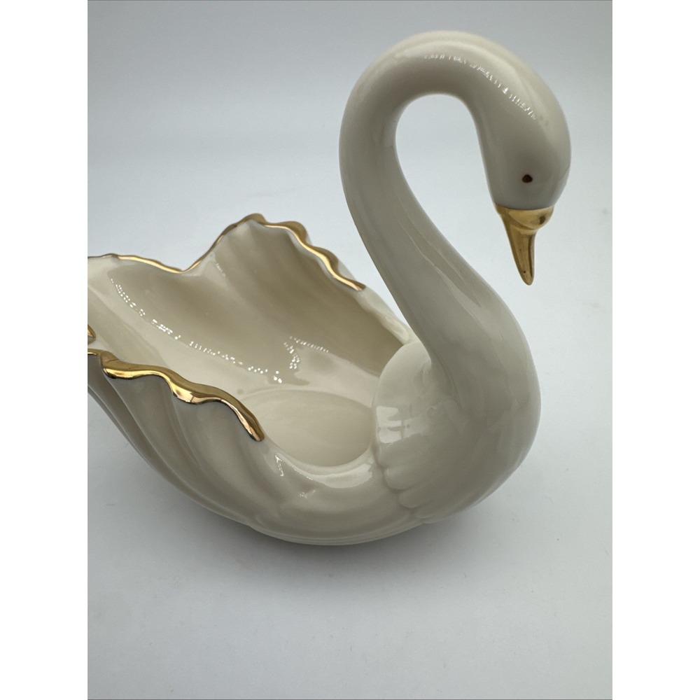 Vintage LENOX 24k Swan Made in the USA - Picture 10 of 10